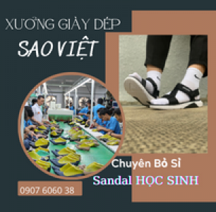 Giày dép Sao Việt chuyên bỏ sỉ sandal học sinh 